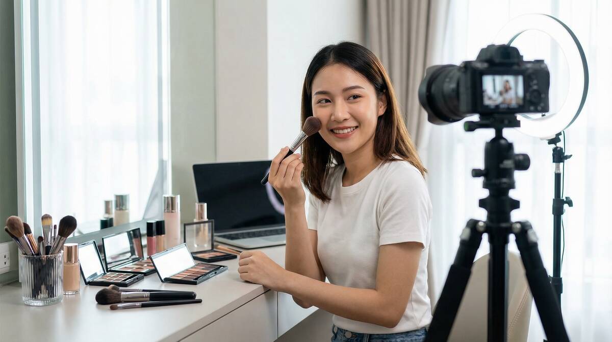 小马拉大车美妆视频教程